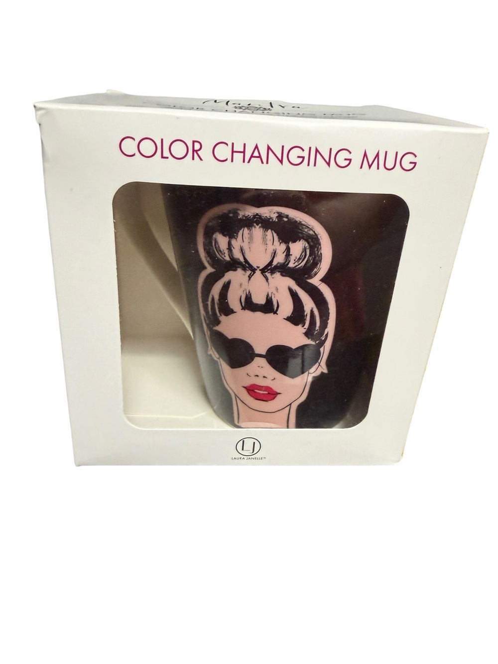 Laura Janelle Eat Pray Slay Color Changing Mantra Coffee / Tea Mug New
